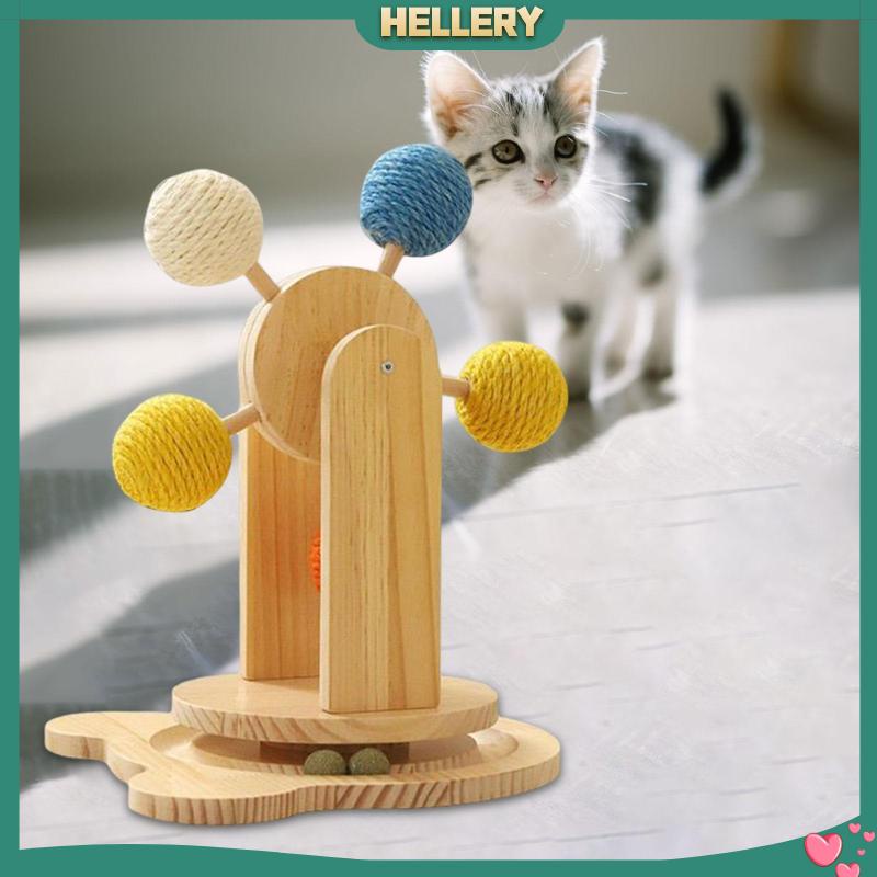 Đồ Chơi Tương Tác Với Mèo Hình Bánh Xe Độc Đáo