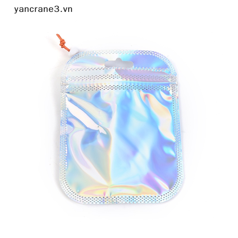 Bộ 50 Túi Zip Màng Nhôm Có Thể Đóng Lại Tiện Dụng Đựng Kẹo yancrane3.vn