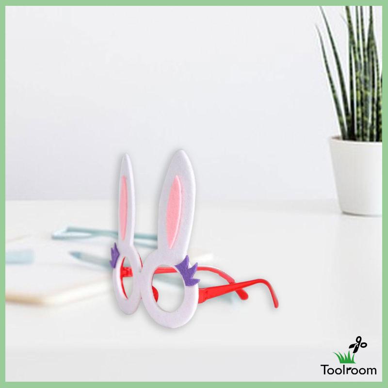 Mắt Kính Thỏ Phục Sinh Nhồi Bông Trang Trí Tiệc