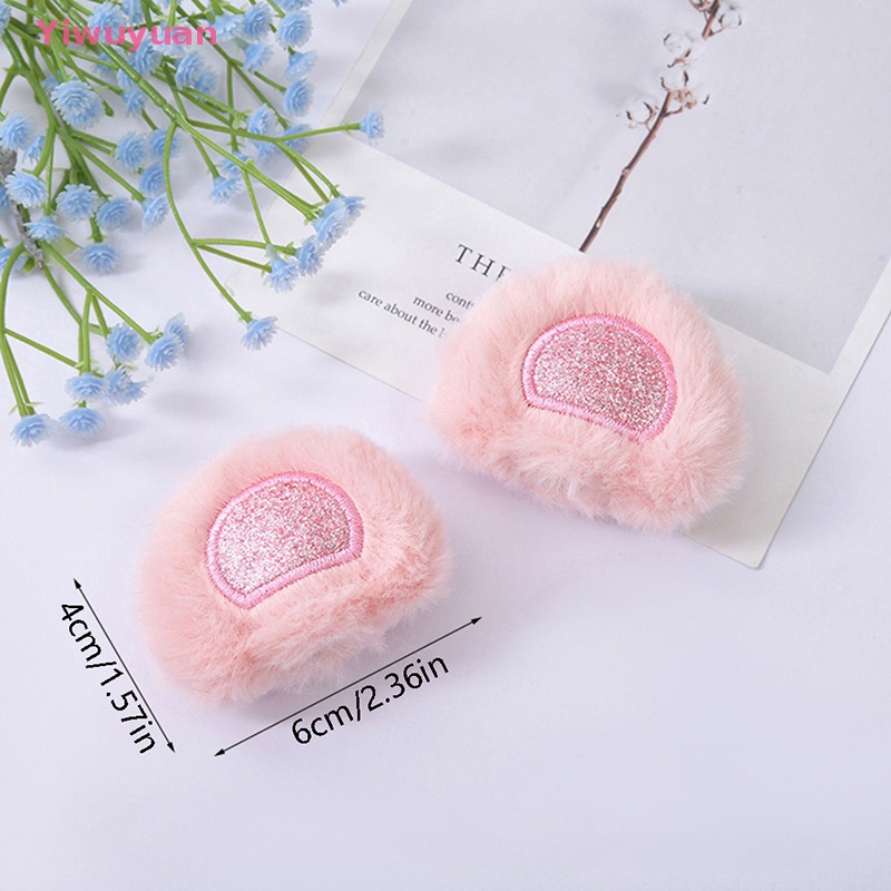 2 Băng Đô Tai Thỏ Bông Hoạt Hình Đáng Yêu Cho Bé Gái Mới