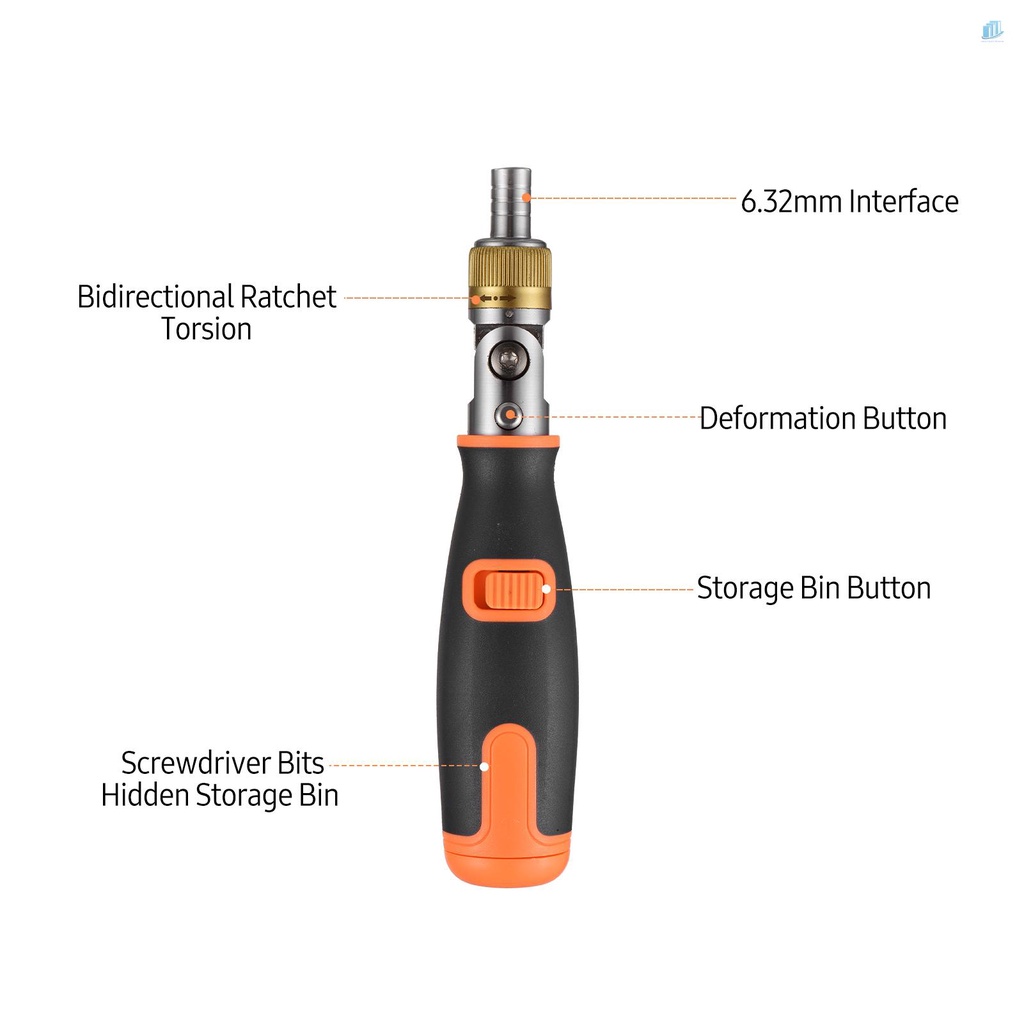 Bộ Tua Vít 10 Trong 1 6.23mm (s2mwvn) Có Thể Điều Chỉnh Được