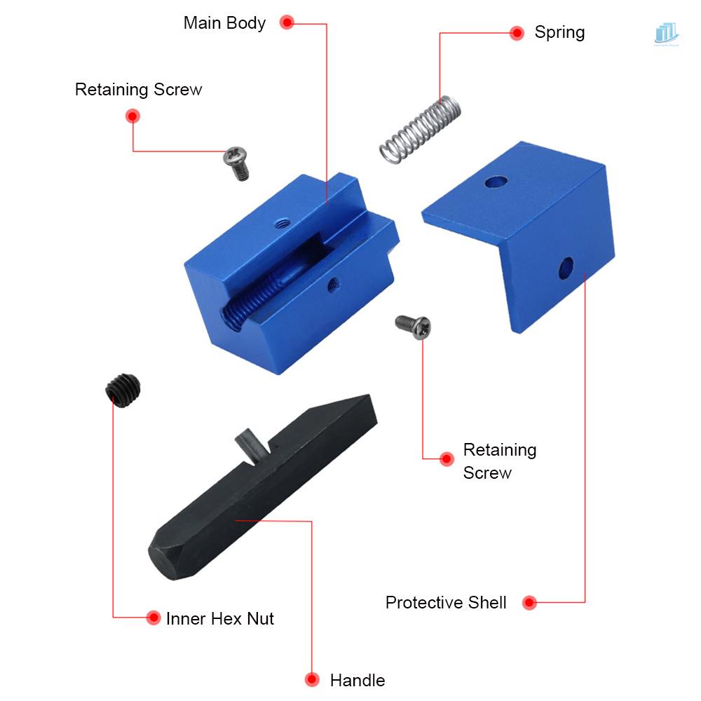 Bản Lề Hình Vuông Đục Góc Phải Cho Khung Cửa / Ngăn Kéo / Làm Mộc DIY (s2mwvn)
