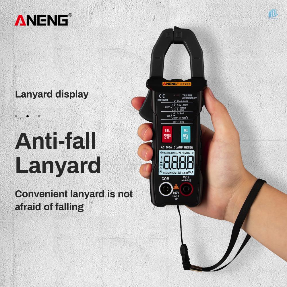 Đồng Hồ Vạn Năng Kỹ Thuật Số Tự Động Thông Minh ANENG ST205 4000 s2mwvn AC / DC NCV