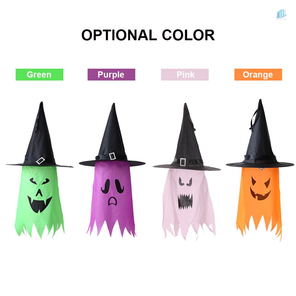 Đèn LED Treo Trang Trí Hình Nón Phù Thủy Nhiều Màu Sắc