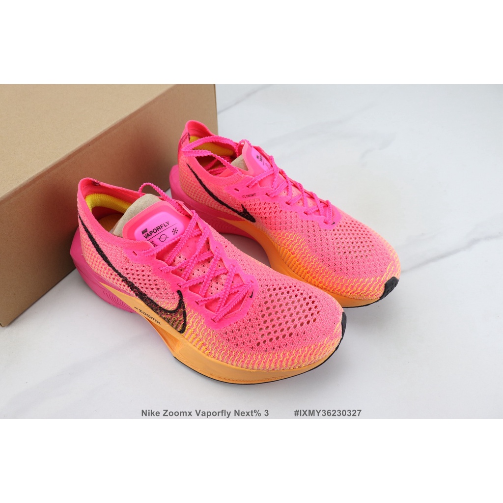 Giày Chạy Bộ Giảm Xóc NK Zoomx Vaporfly Next% 3 Marathon 36-45