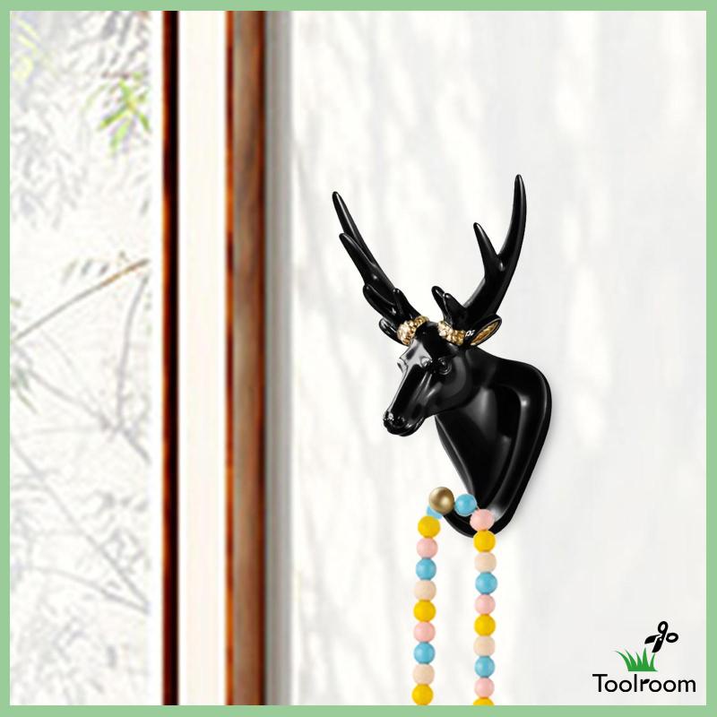 Móc Treo Áo Khoác Tráng Men Đa Năng Hình Động Vật Cho Phòng Ngủ / Garage