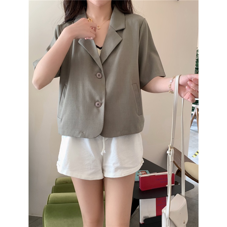 Áo Sơ Mi Ngắn Tay Thiết Kế Mới Thời Trang Mùa Hè Dành Cho Nữ