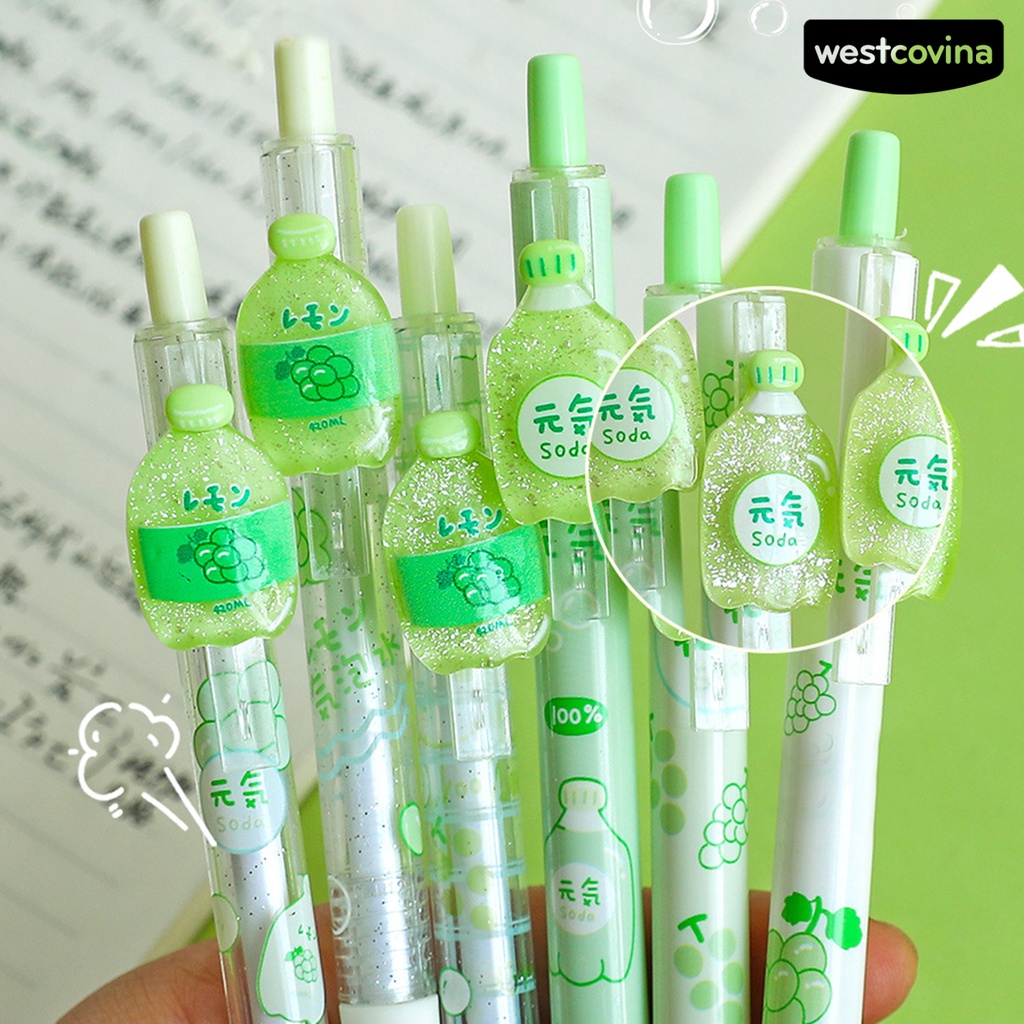 [COD]♪Bút Bi Mực Đen Ngòi 0.5mm Xinh Xắn