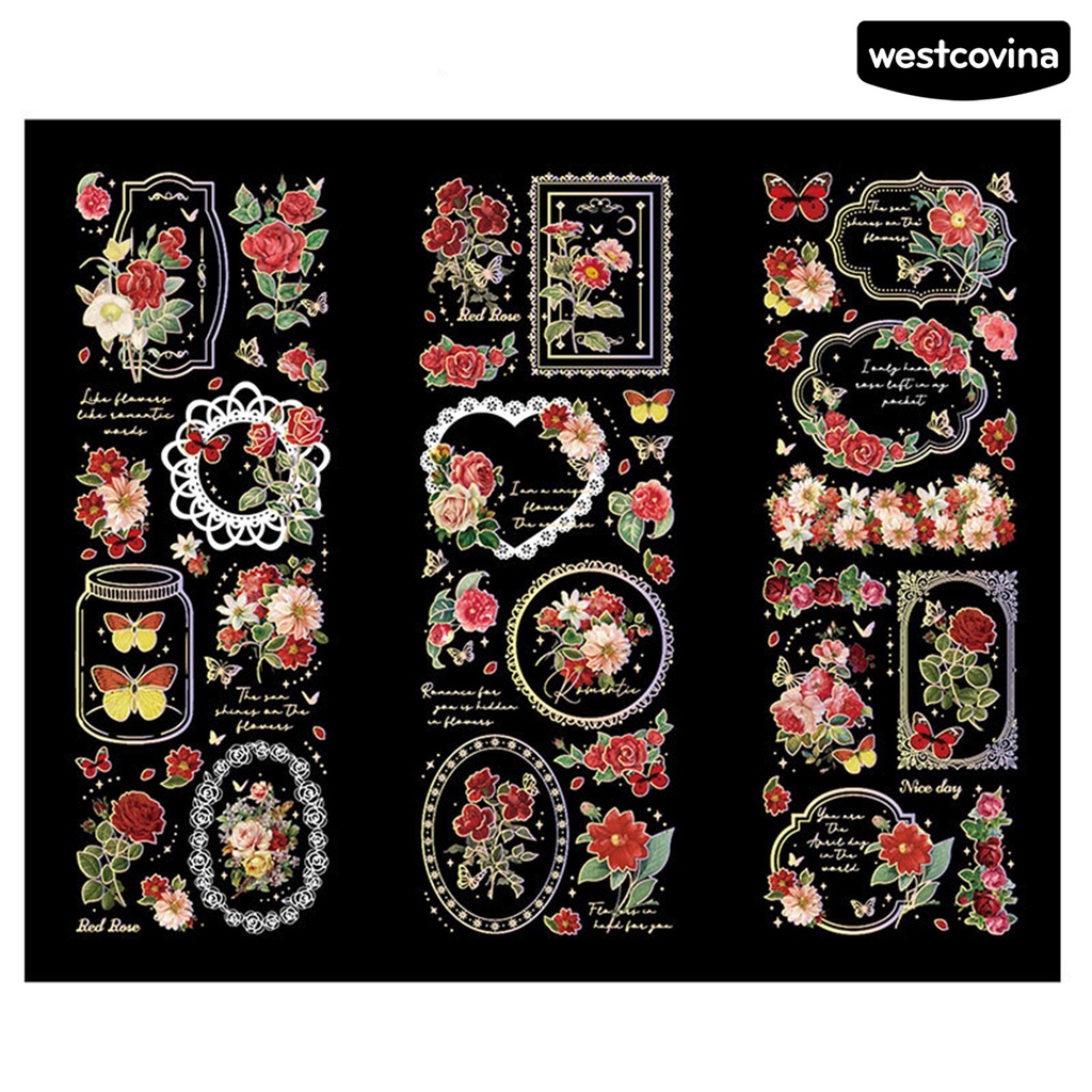 [COD]♪Bộ 2 Miếng Dán Tự Dính Trong Suốt In Họa Tiết Cây Cối Không Để Lại Dấu Vết