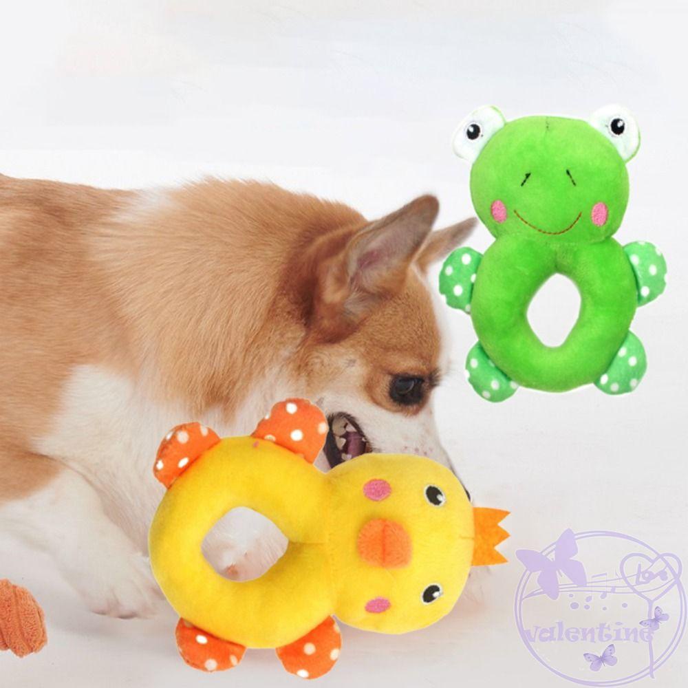 Đồ Chơi Nhồi Bông Mềm Mại Chống Mài Mòn Hình Hoạt Hình Vui Nhộn Cho Chó Cưng