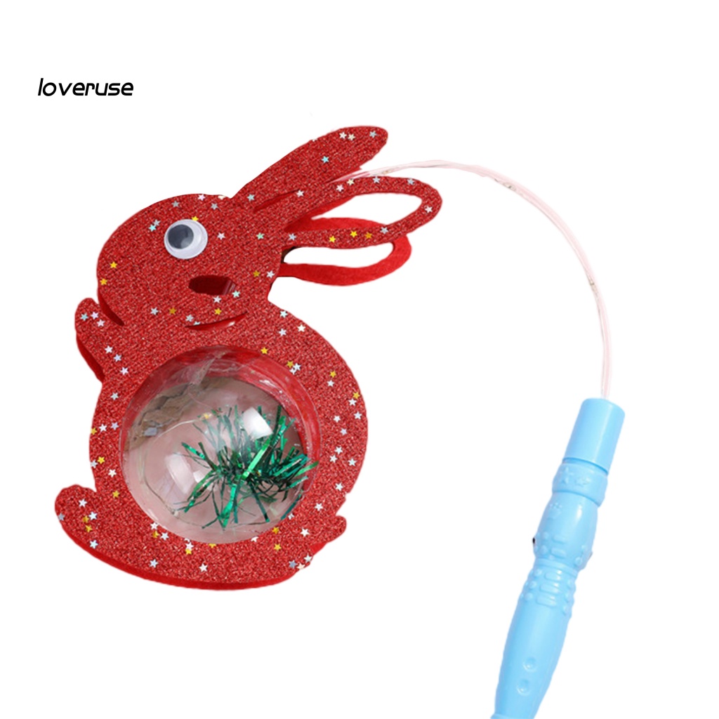 Lồng Đèn Phát Sáng Hình Thỏ Hoạt Hình Trang Trí Năm Mới