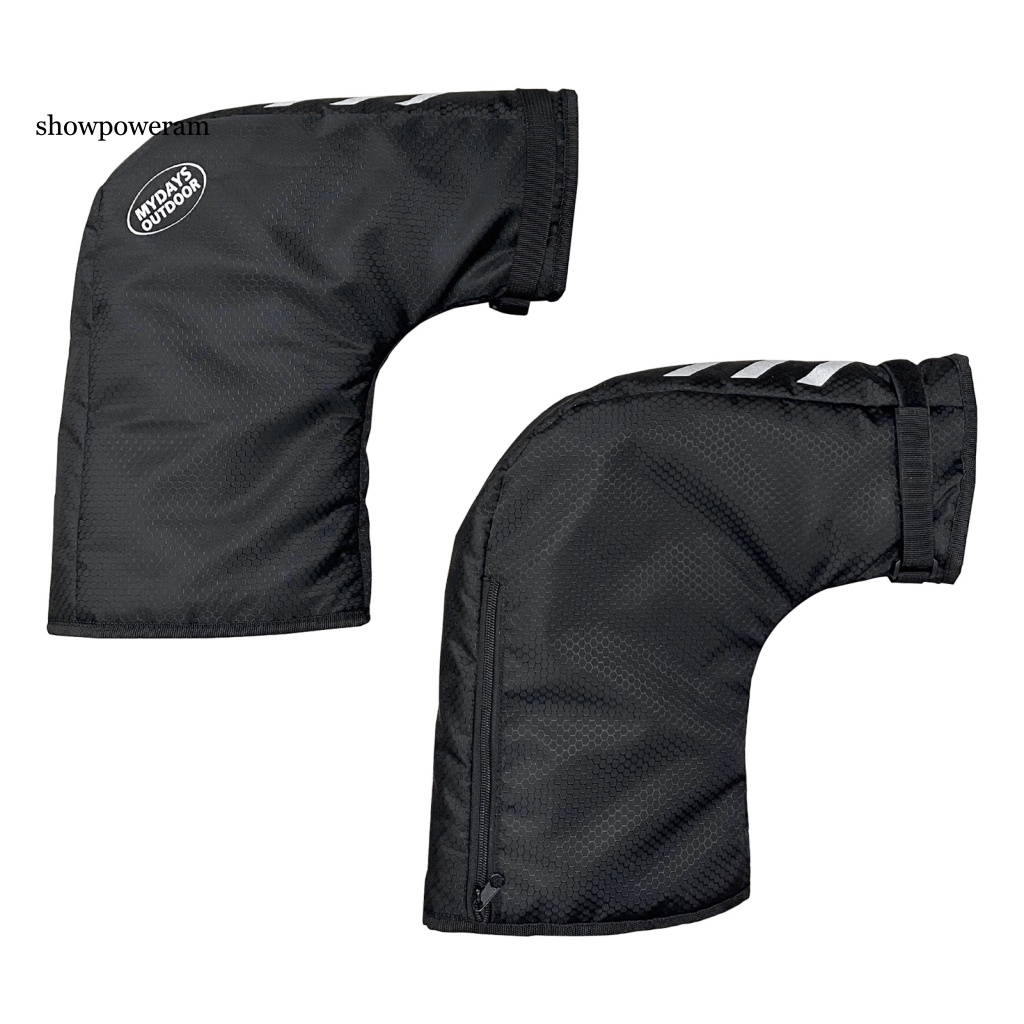 1 Cặp Găng Tay Lái Xe Đạp / Xe Máy Vải Oxford Mềm Ấm Áp Chống Thấm Nước