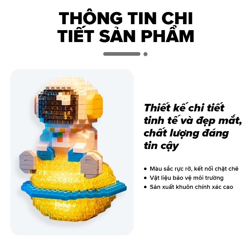 Đồ Chơi Lắp Ráp Mô Hình kuromi ghép hình Phi Hành Gia,Dễ Thương 12 cung hoàng đạo- Món quà tuyệt vời cho trẻ em