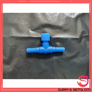 Van chia sủi oxy nhựa cắm bể