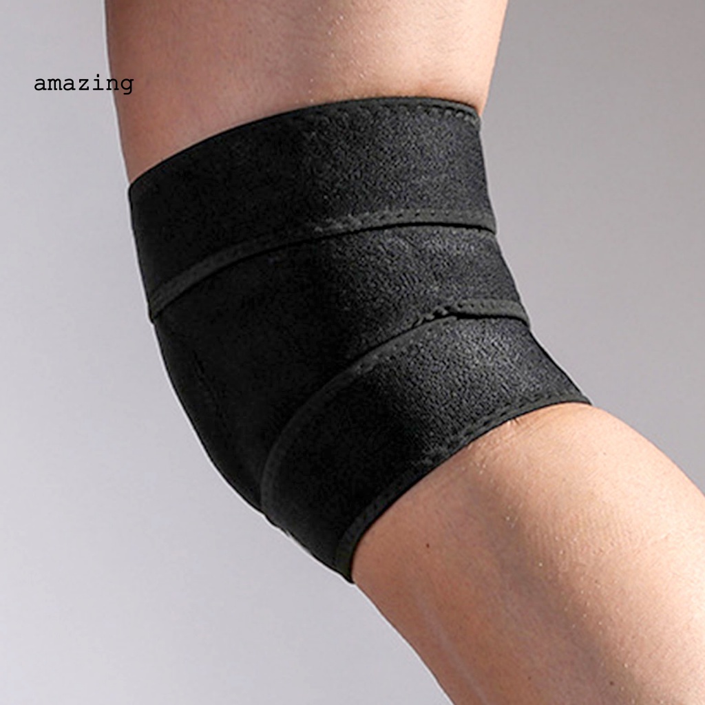 1 Đai Quấn Bảo Vệ Đầu Gối Gọn Nhẹ Màu Đen Tự Điều Chỉnh Siêu Bền Hỗ Trợ Luyện Tập Thể Hình