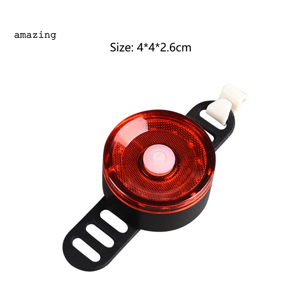 Đèn Hậu Cảnh Báo An Toàn 5 Chế Độ Ánh Sáng Cao Có Thể Sạc Lại Bằng Cổng USB Cho Xe Đạp