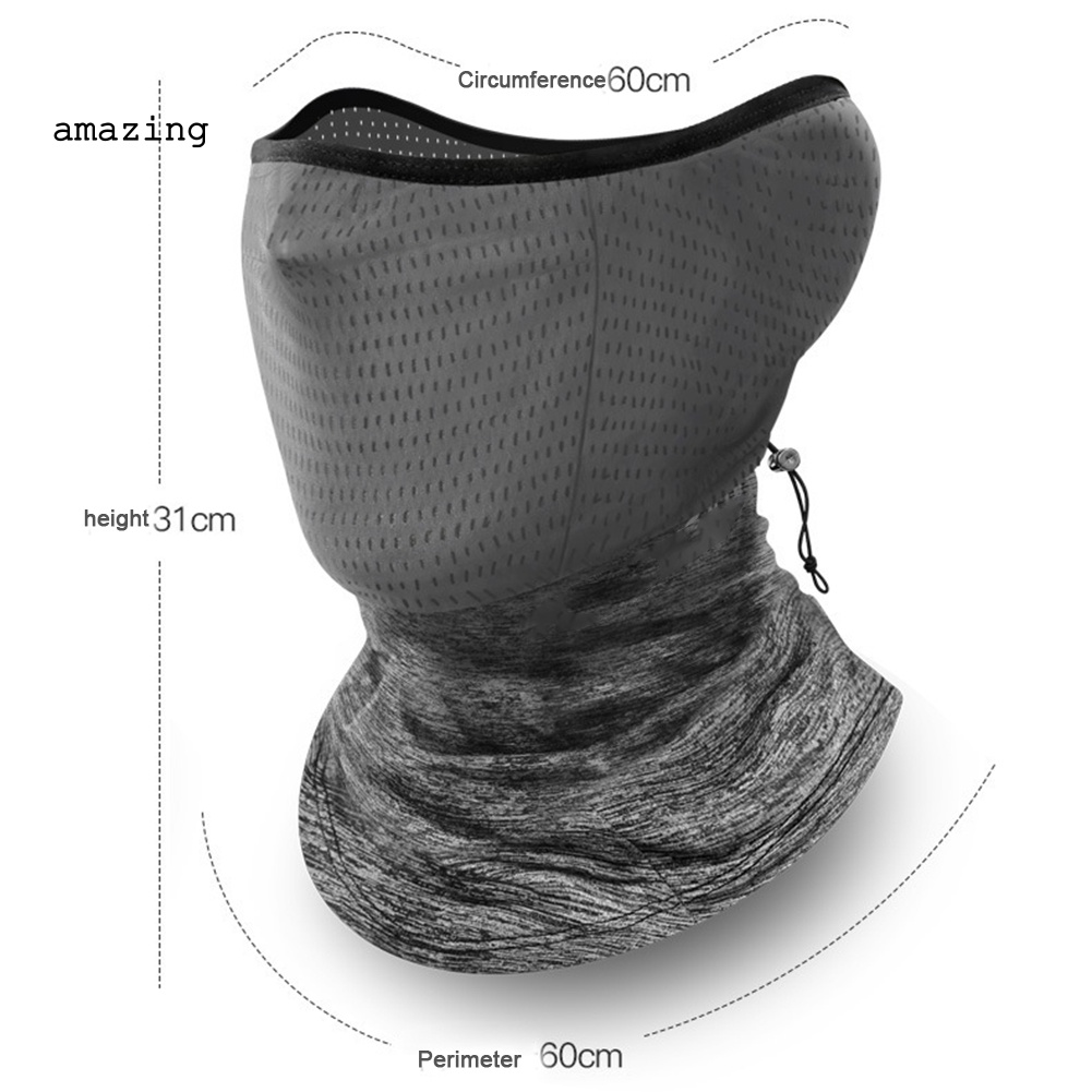 Khẩu Trang Che Mặt Và Cổ Chống Tia UV Chống Bụi Dùng Ngoài Trời Vào Mùa Hè