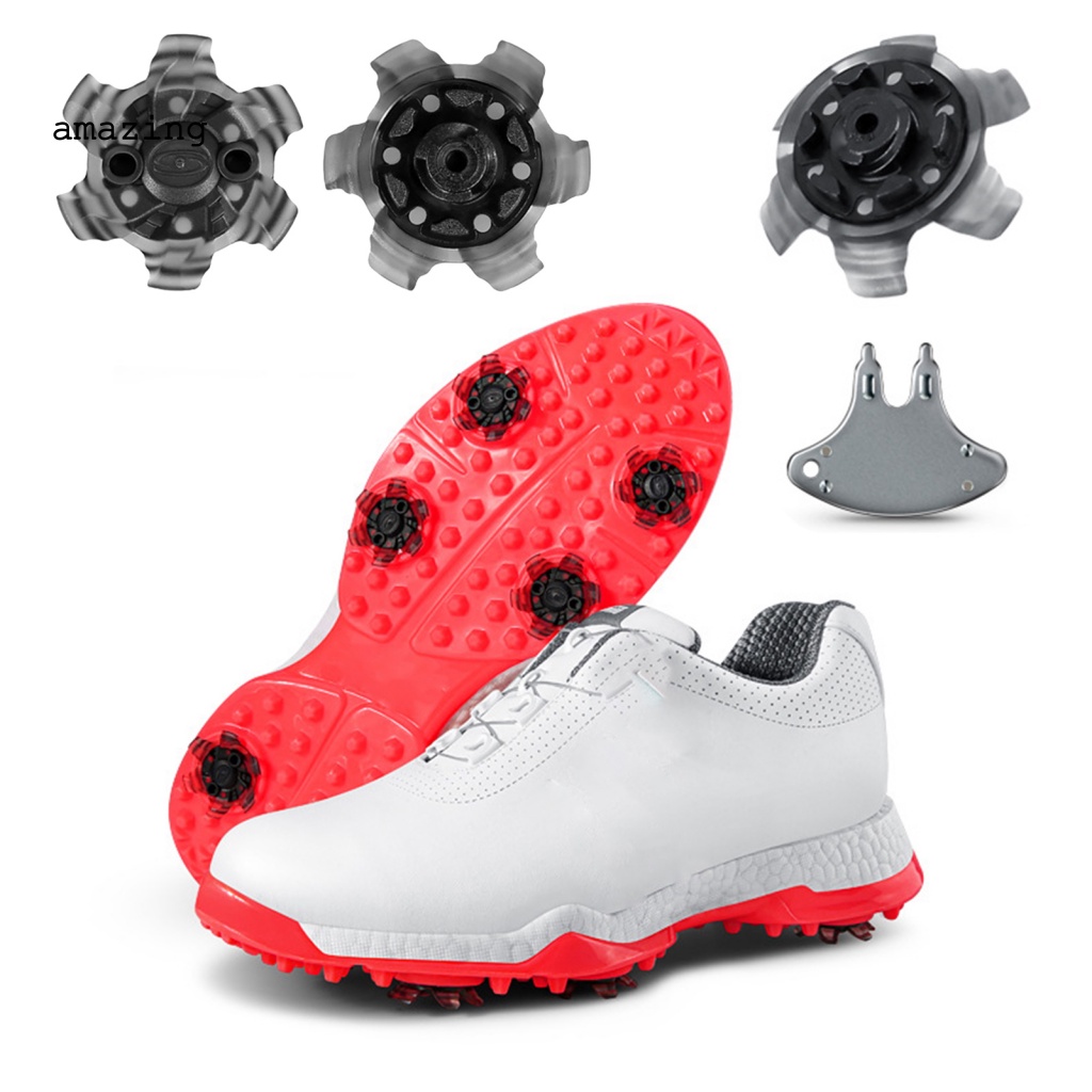 Set 10 Đinh Tán Màu Đen Dùng Cho Gậy Đánh Golf Thể Thao Ngoài Trời