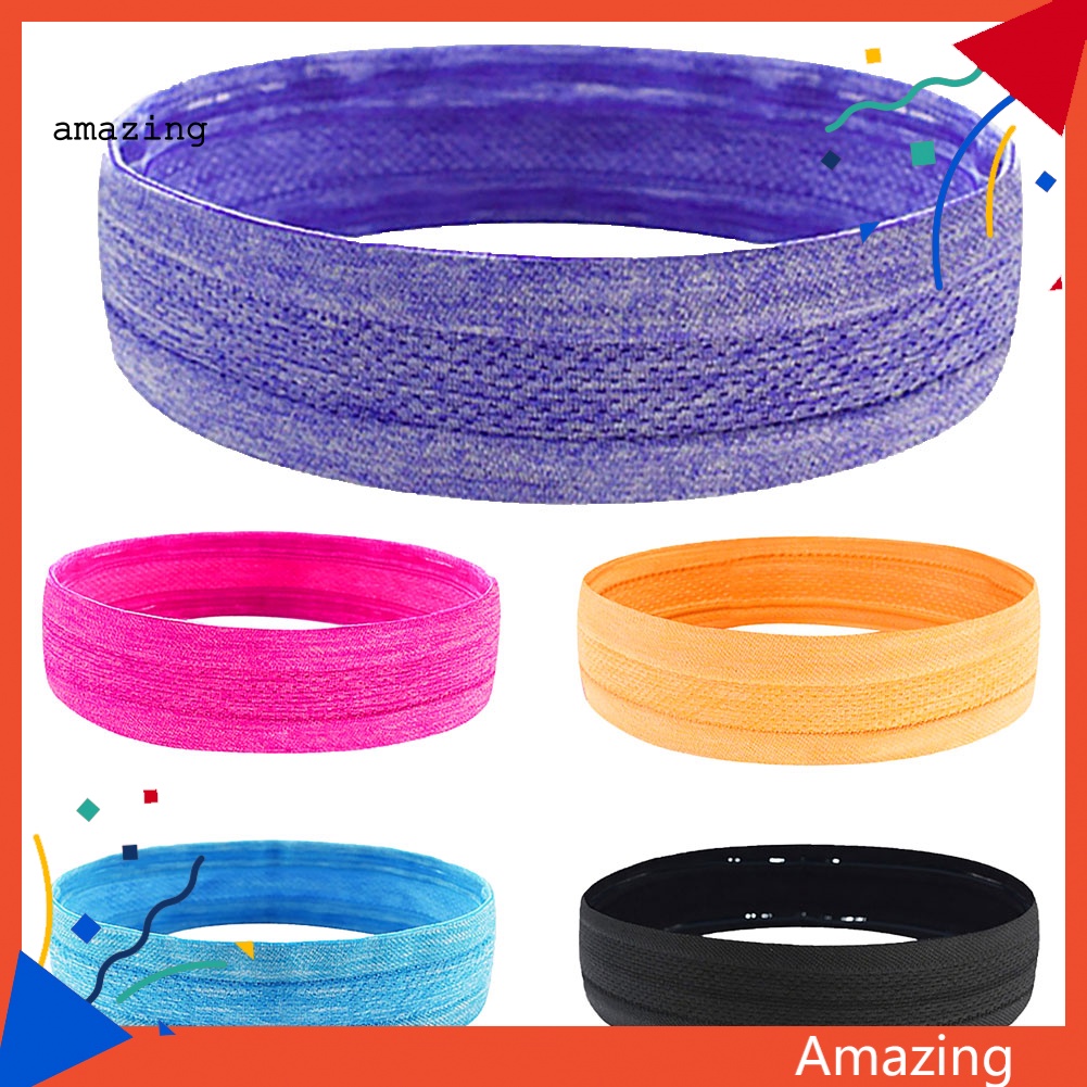 Băng Đô Thể Thao Co Giãn Thấm Hút Mồ Hôi