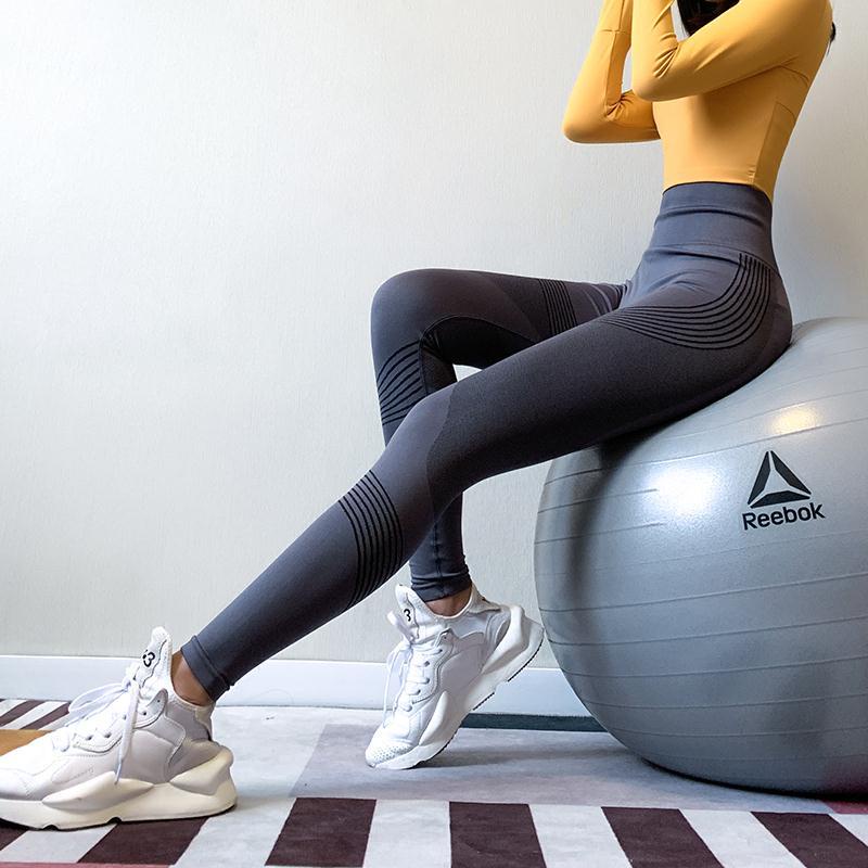 Quần Legging Thể Thao Lưng Cao Ôm Dáng Co Giãn Thoáng Khí Nhanh Khô Dành Cho Tập Yoga Chạy Bộ