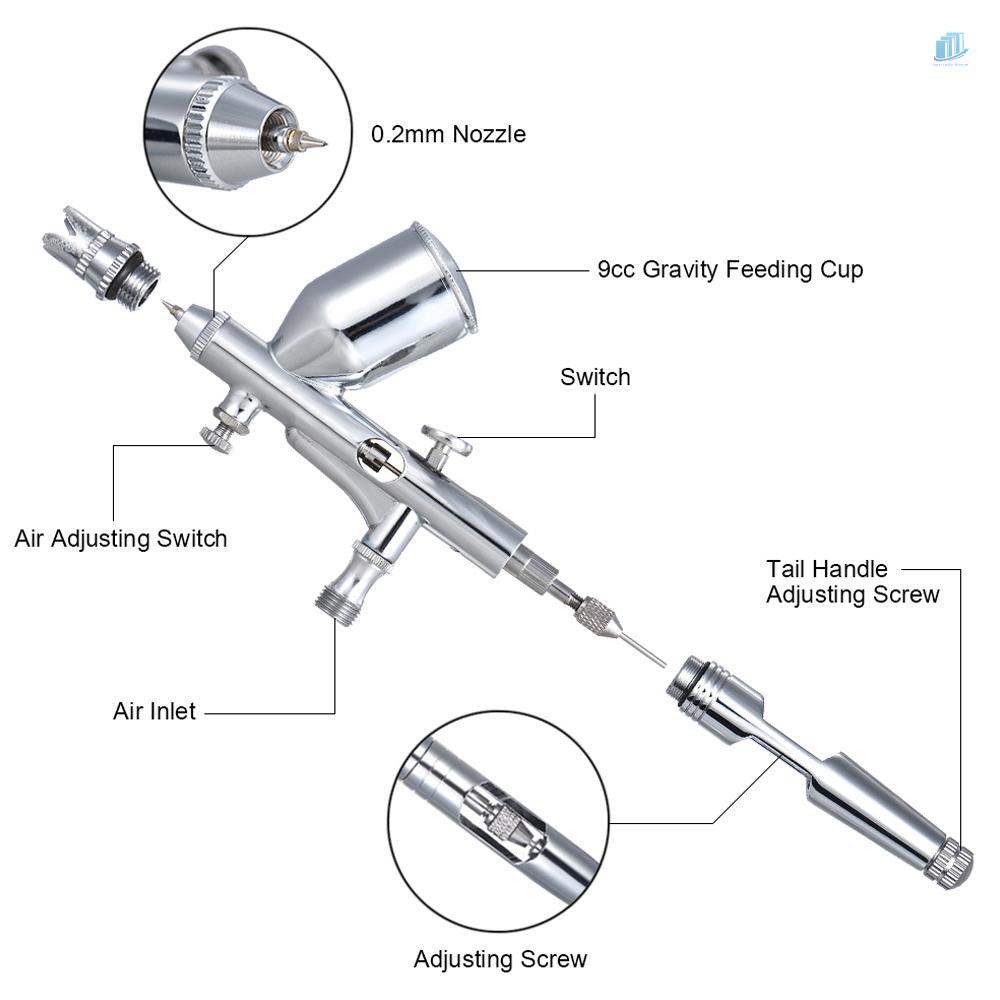 Bộ Dụng Cụ Bút Vẽ Tranh Nghệ Thuật Chuyên Nghiệp 1.8m Ống 0.2mm / 0.3mm / 0.5mm 9cc
