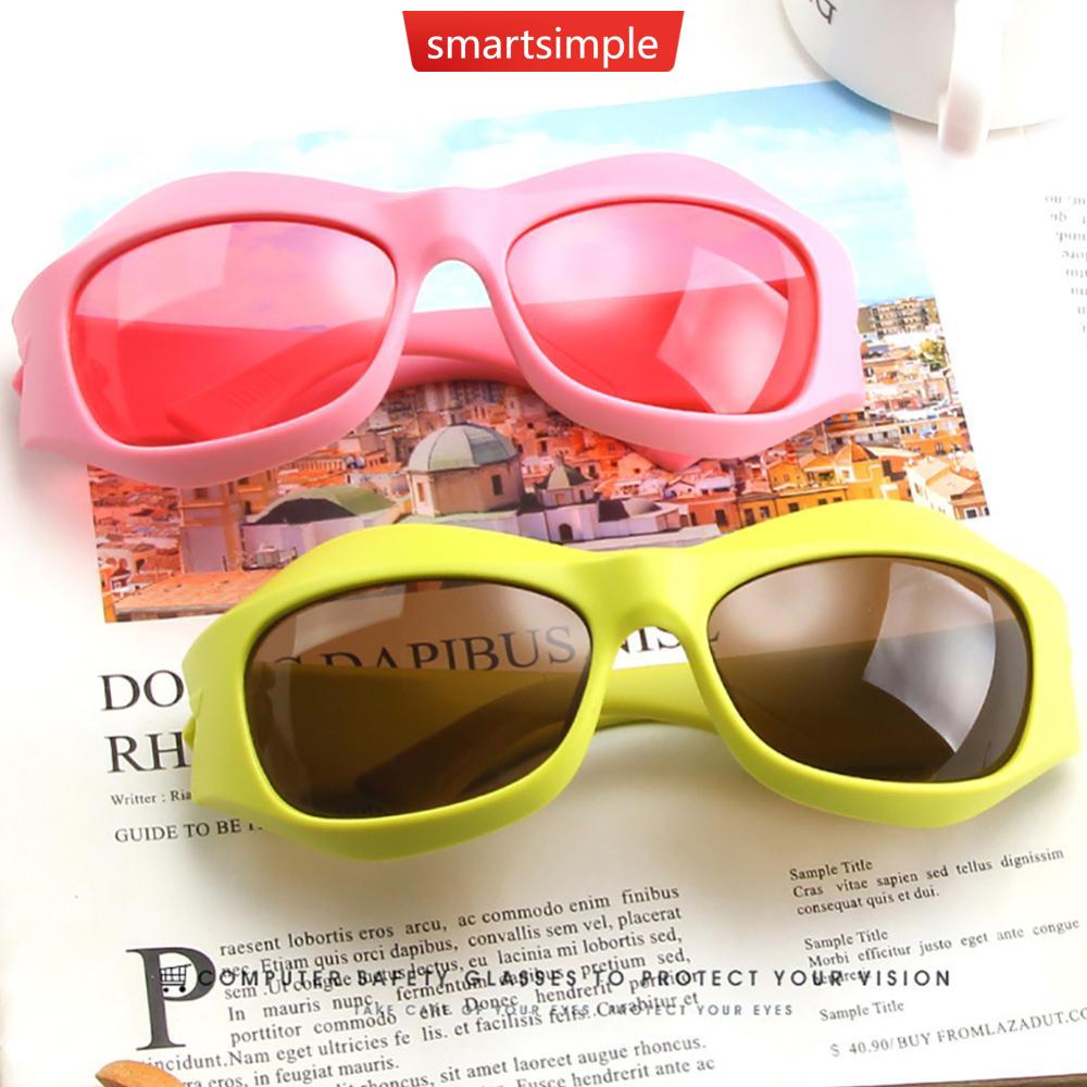 Kính Mát Kiểu Dáng Mắt Mèo Phong Cách Punk Thời Trang Cho Nam Và Nữ Y2K M2X4