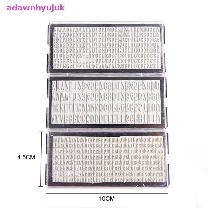 Con Dấu In Chữ Bằng Cao Su 3mm / 4mm / 6.4mm