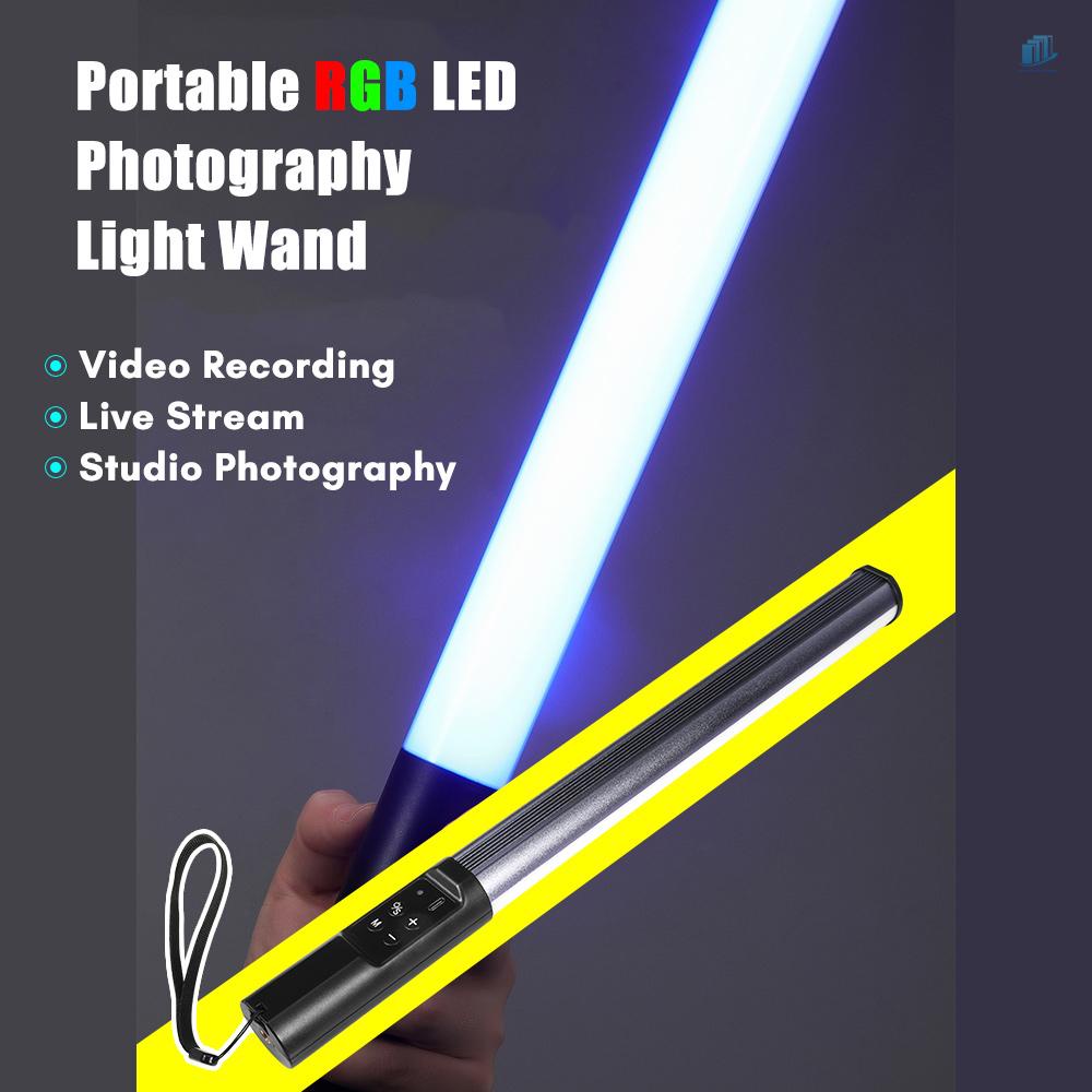 Gậy Đèn LED TC-209RGB RGB Hai Màu Chịu Nhiệt Độ 2500K-9900K CRI 95 6 Chế Độ Sáng Tiện Dụng