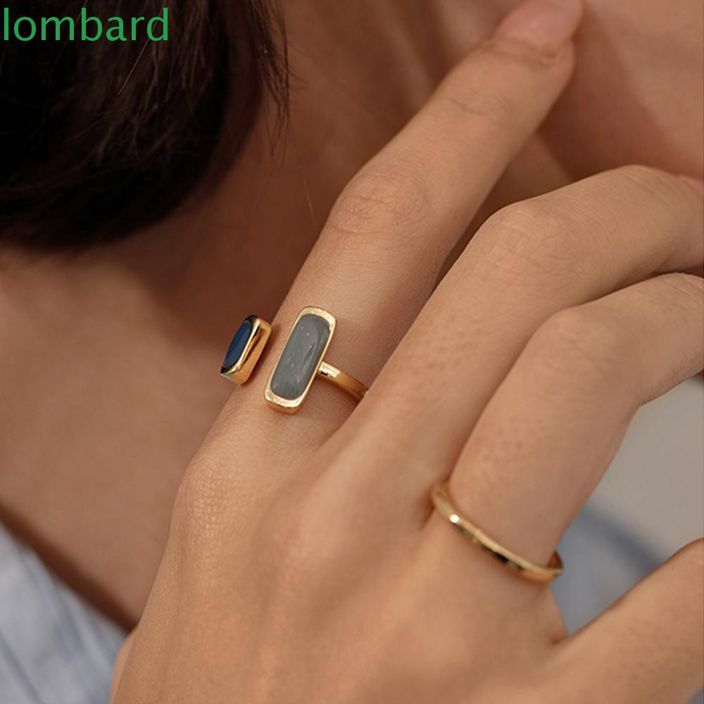 Nhẫn Hở Hình Học Phong Cách Cổ Điển Cho Nữ|Trang Sức Thời Trang