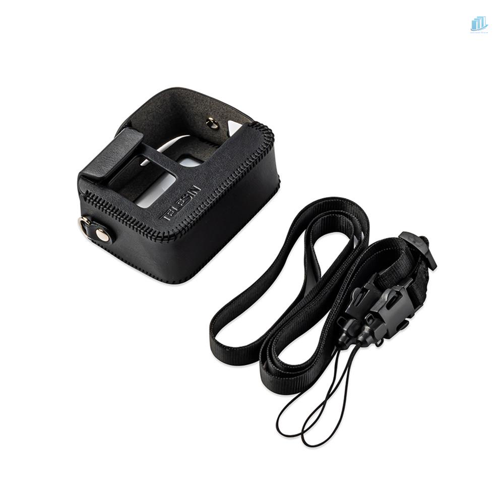 TELESIN Vỏ Da PU Bảo Vệ Máy Ảnh 8 Hành Động Cho smartwatchinone Tel Resin / PU