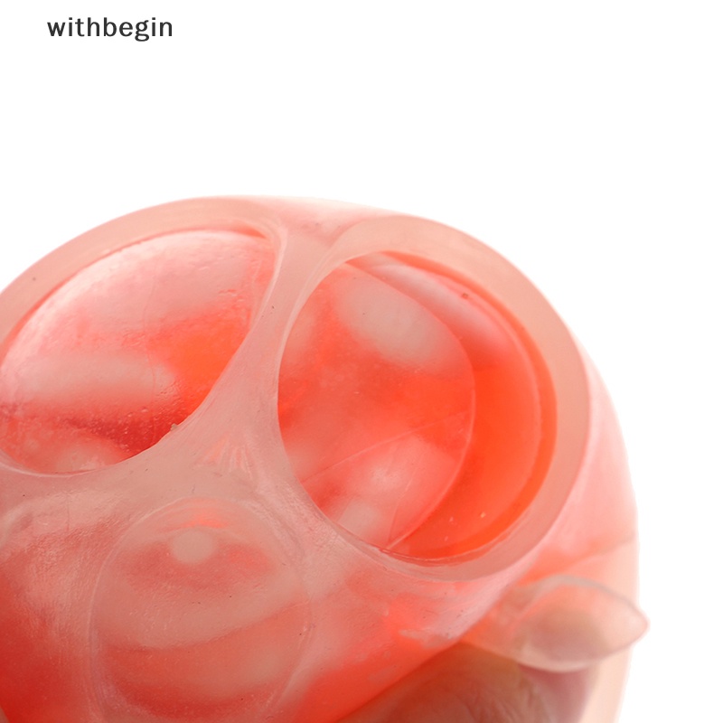 Đồ Chơi Quả Bóng Bóp Hình Đầu Lâu Người Ngoài Hành Tinh Phong Cách Gothic Cho Halloween