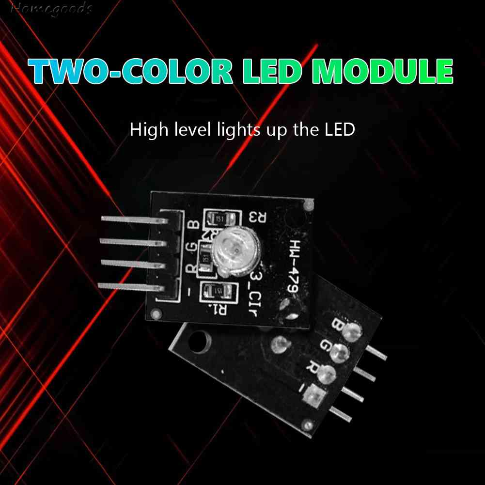 Mô Đun Cảm Biến Đèn LED Hai Màu HW-479 3.3V 5V 5mm KY-011 PCB 2023