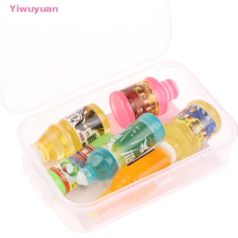 Bộ 5 Bình Uống Nước Mini Tỉ Lệ 1: 12 Trang Trí Nhà Búp Bê Mới