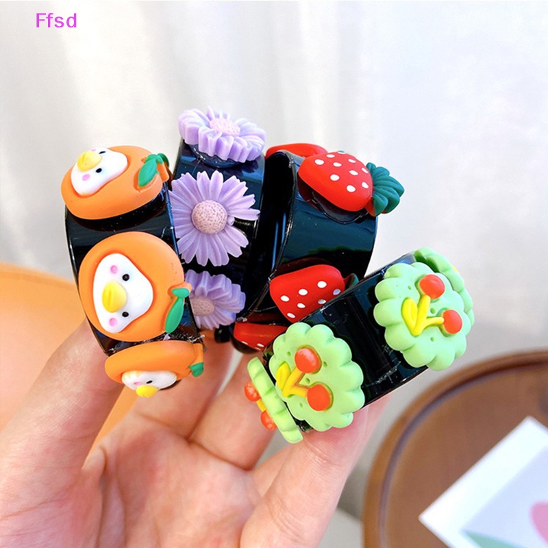 {Ffsd} Kẹp Tóc Đuôi Ngựa Cao Cấp Cố Định Cho Bé Gái * Hàng Bán Chạy