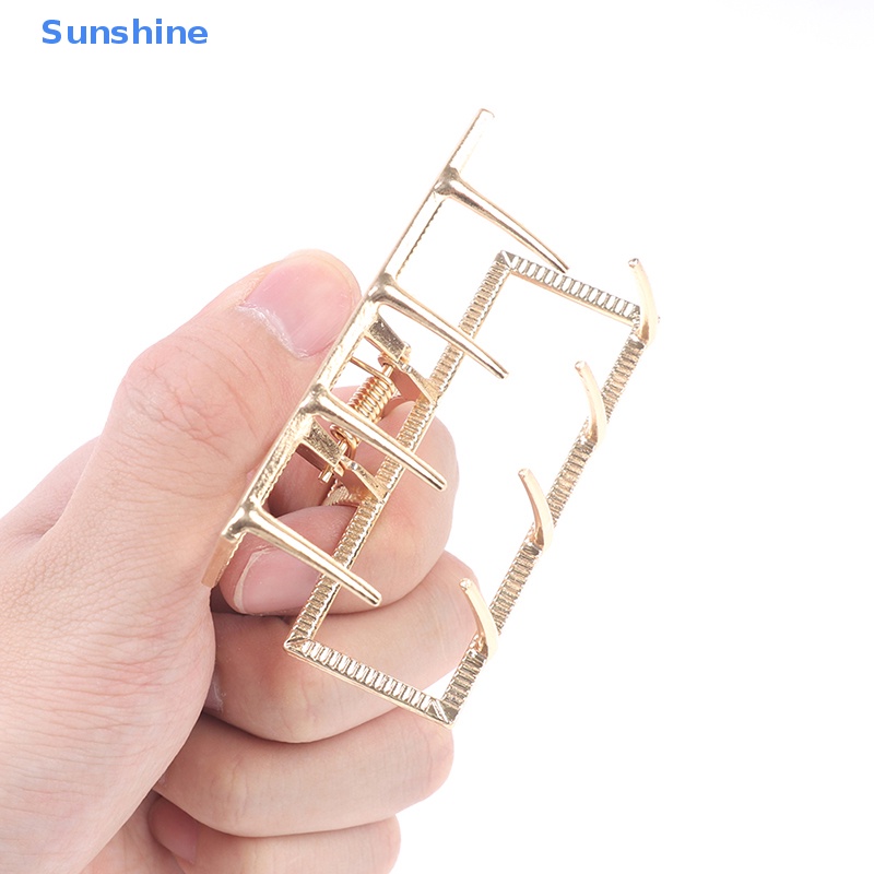 Kẹp Tóc Càng Cua Lớn Bằng Kim Loại Phong Cách Hiện Đại Cho Nữ