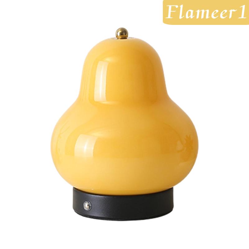 [Flameameer1] Đèn Bàn Cảm Ứng Hình Quả Lê Dùng Cho Phòng Học / Phòng Ngủ