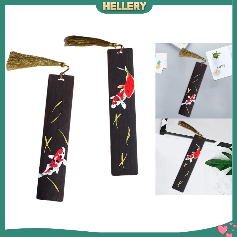 Thẻ Đánh Dấu Trang Sách Bằng Gỗ Phối Tua Rua Độc Đáo Trang Trí Lễ Tốt Nghiệp