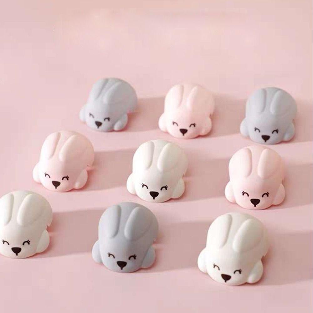 ANEMONE Miếng Bọc Cạnh Bàn Hình Thỏ Mềm Mại Chống Va Chạm Đa Năng Bảo Vệ An Toàn Cho Bé