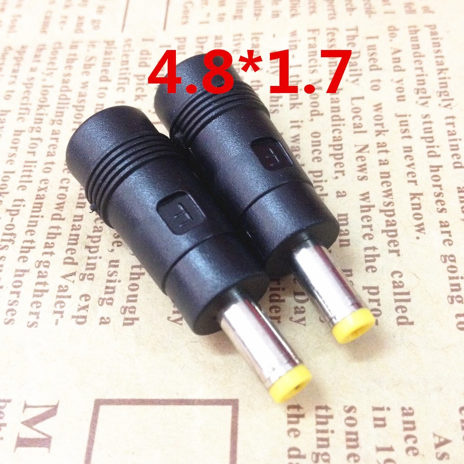 Jack chuyển nguồn DC  5.5*2.1 sang 4.8*1.7mm