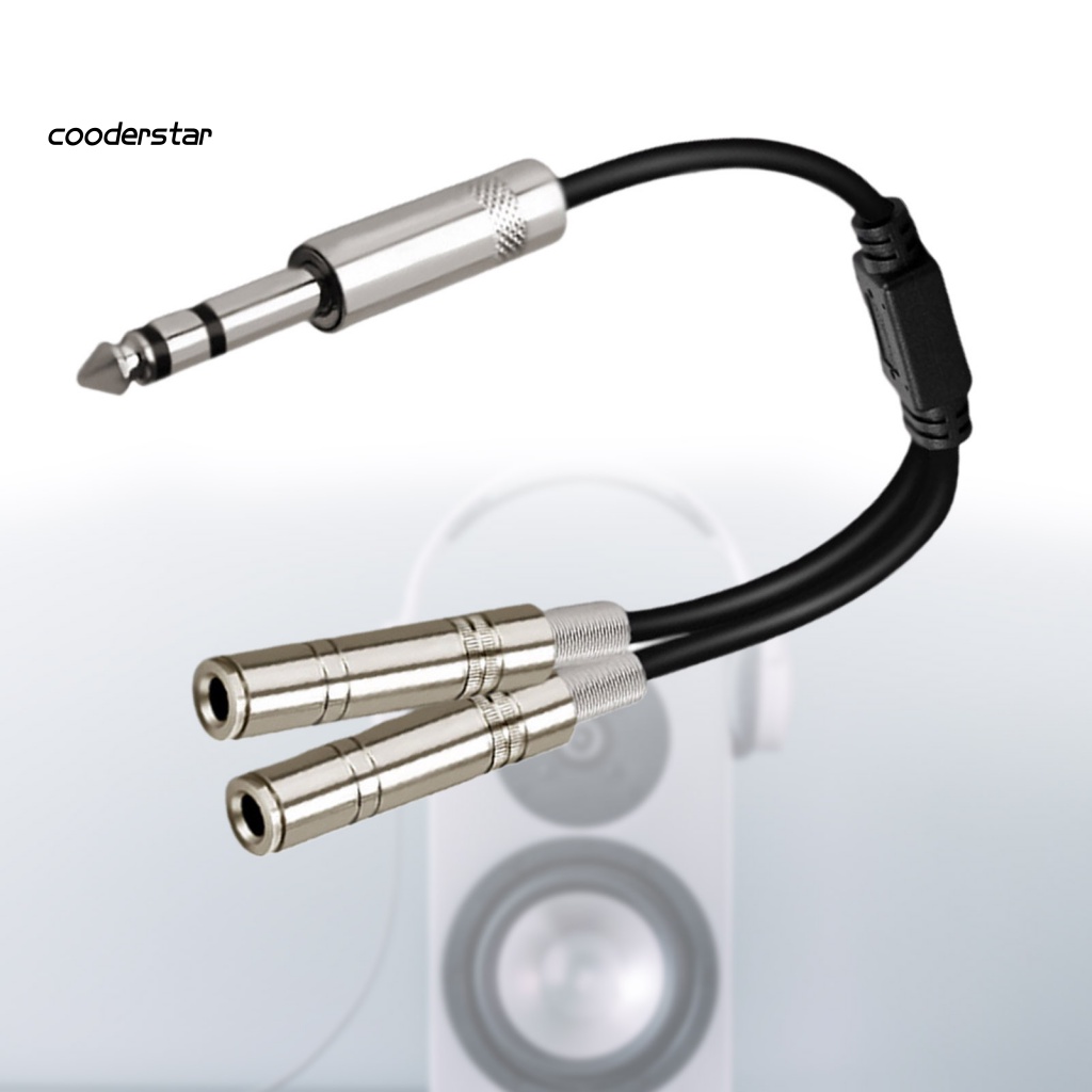 Đầu Chuyển Đổi Âm Thanh Chữ Y 14 Inch Male Sang Dual Stereo