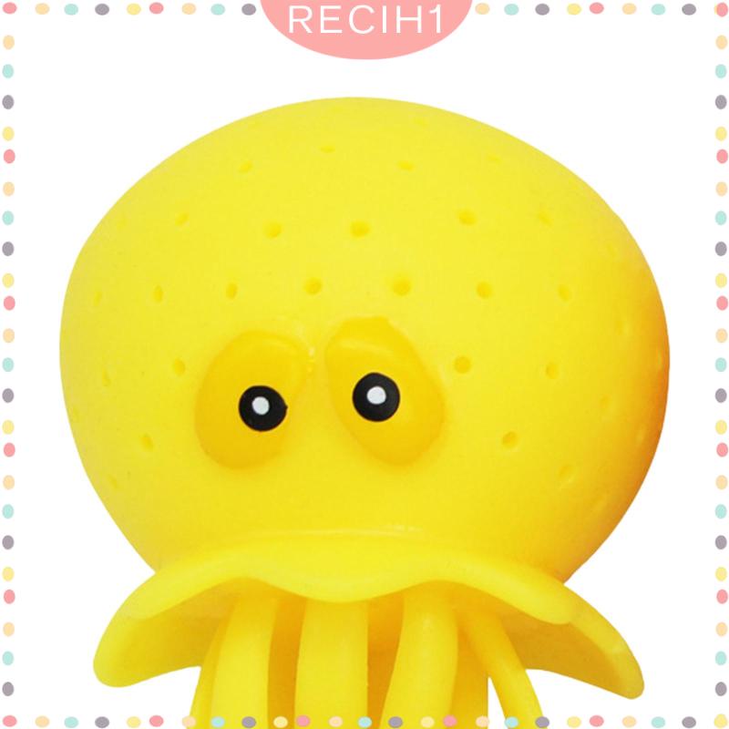 Đồ Chơi Quả Bóng Bạch Tuộc Nhồi Bông Dễ Thương Cho Bé