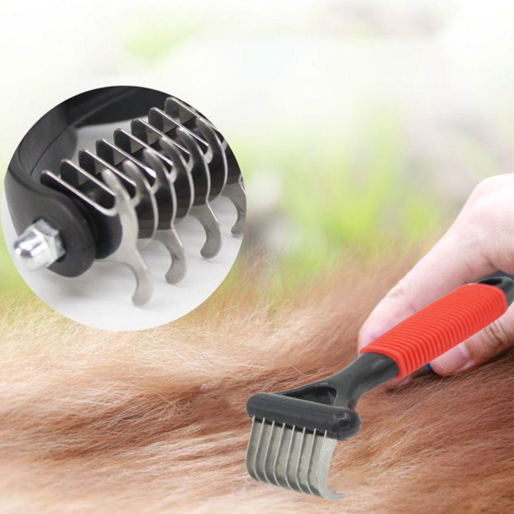 AARON1 Lược Chải Lông Cho Thú Cưng Bằng Thép Không Gỉ 2023