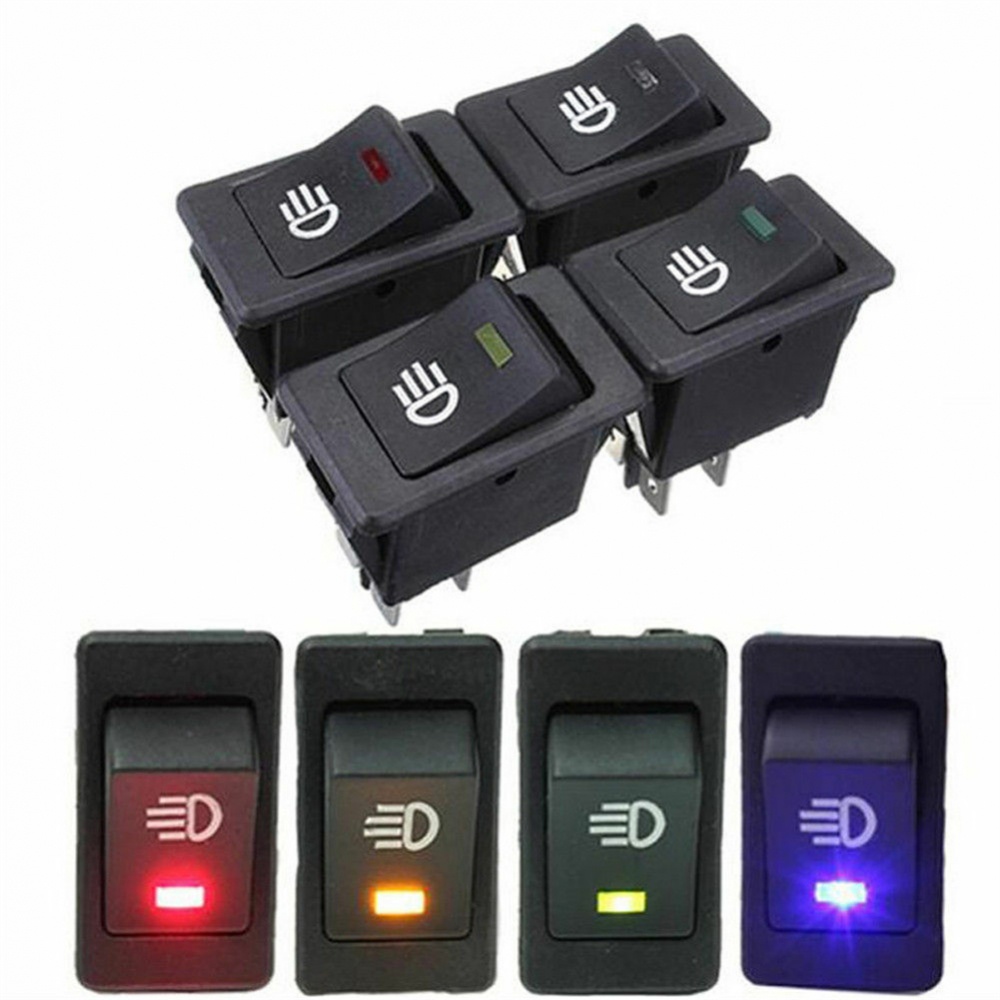 Công Tắc Đèn LED Phá Sương Mù 12V / 24V Chuyên Dụng Cho Xe Hơi