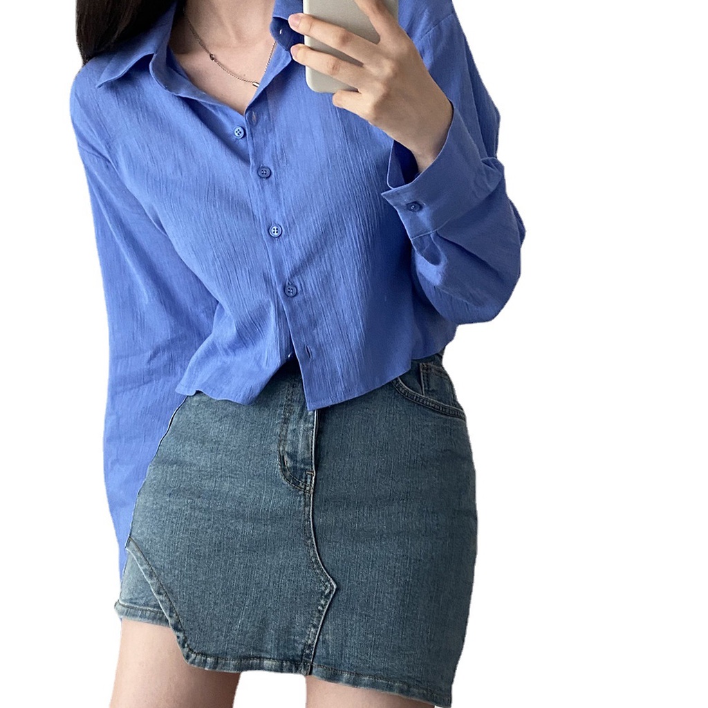 Áo Sơ Mi Dài Tay Chống Nắng Thời Trang Nữ Tính