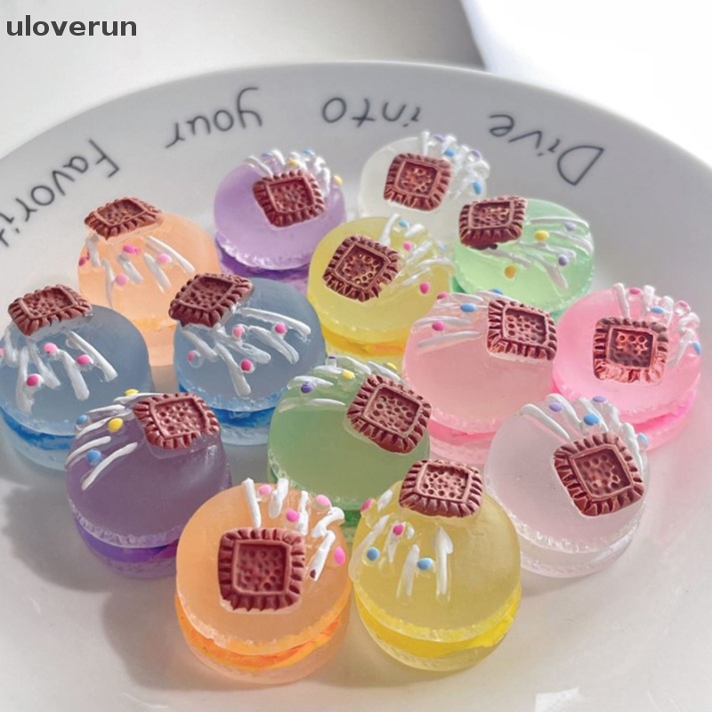 Uloverun Set 5 Tượng Bánh Quy Dạ Quang Phát Sáng Trong Bóng Tối Bằng Nhựa Resin Craf vn