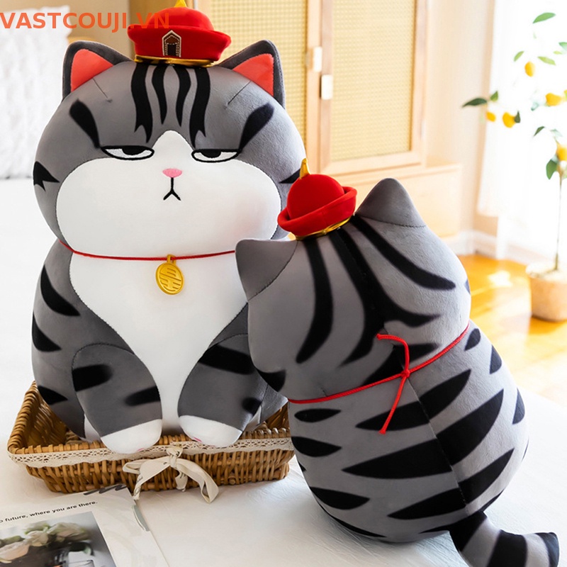Mèo Nhồi Bông VASTJI 25-40cm Đáng Yêu Chất Lượng Cao