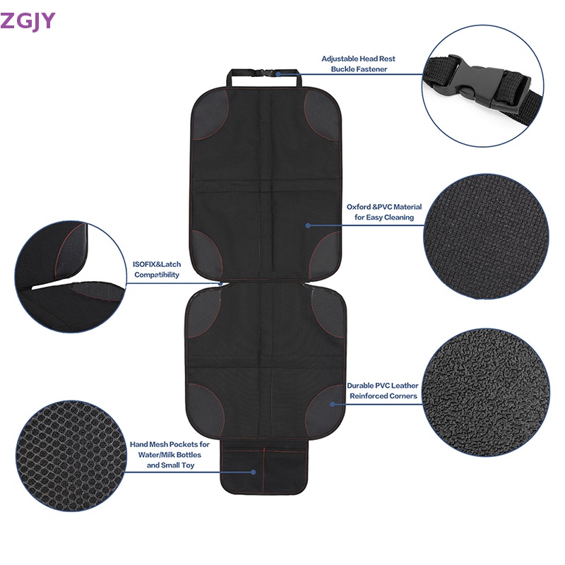 Đệm Lót Ghế Ngồi Xe Hơi ZGJY Chống Trượt Chống Trầy Tiện Dụng Mới