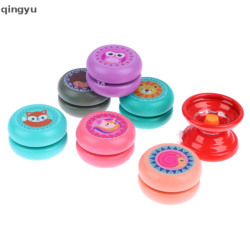 Đồ Chơi Yoyo In Họa Tiết Động Vật Hoạt Hình Dễ Thương Dùng Làm Quà Tặng Cho Bé Mẫu Giáo