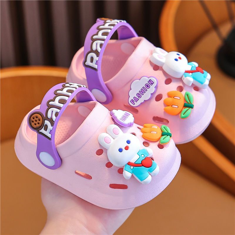 Dép Xỏ Ngón Bằng EVA Nhẹ In Họa Tiết Hoạt Hình Dễ Thương Thời Trang Mùa Hè Cho Bé Trai Và Gái