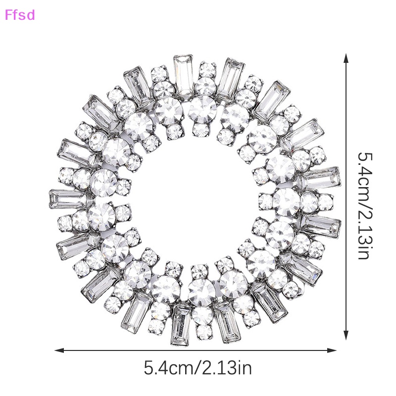 1 Huy Hiệu Cài Áo Hình Giày Cao Gót Đính Đá Pha Lê Lấp Lánh